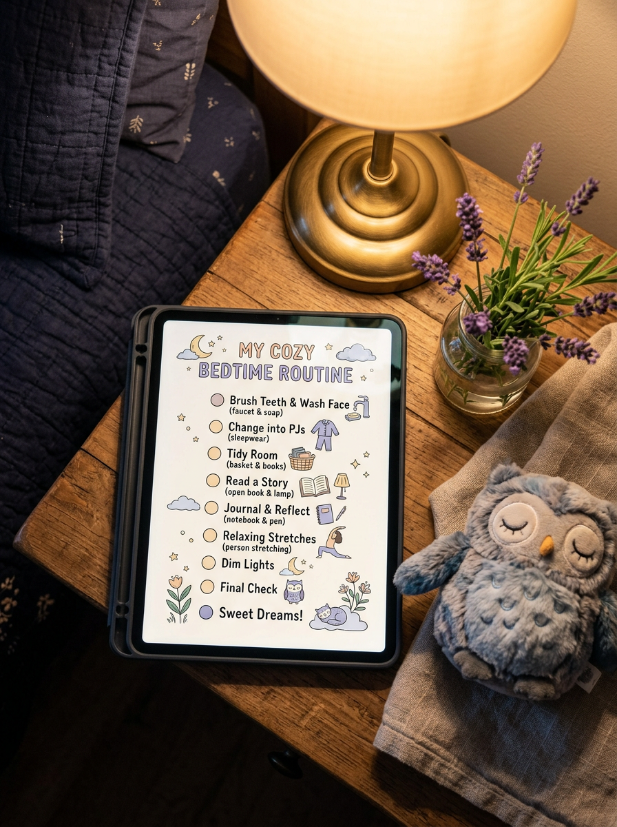 5 lépéses esti rutin sablon tableten – ingyenes letölthető PDF